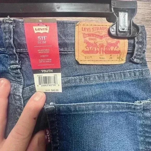 Levi's Blue Jeans 511 Slim-Fit - Picture 3 of 3